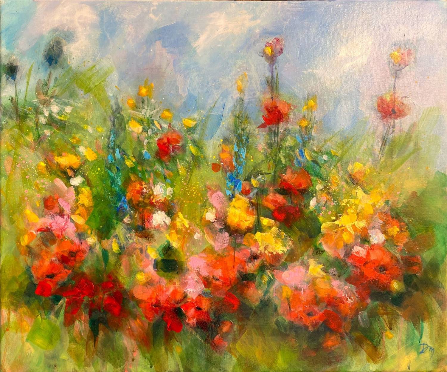 La colline aux fleurs