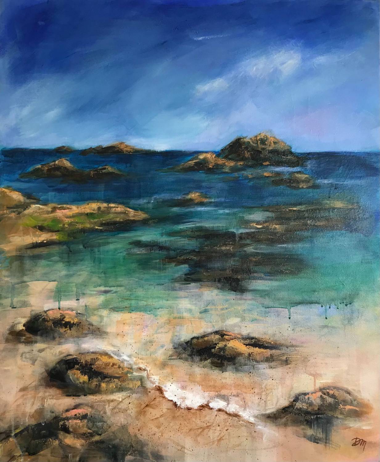 Marée basse sur Houat